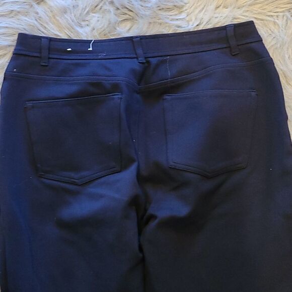 Coldwater creek natural fit womens navy blue pants‎ size PS 8 - Picture 6 of 7